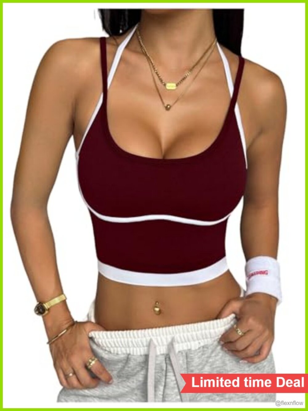 Polyamide Cami Yoga Tank Top